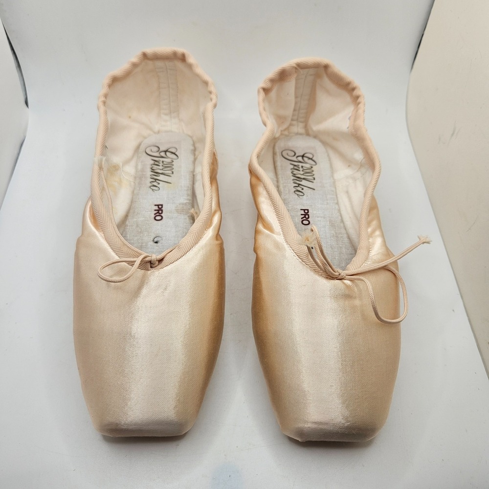 Grishko 2007 Pro Pointe Shoes‎ Ballet Pink Satin Size 6.5 2X H